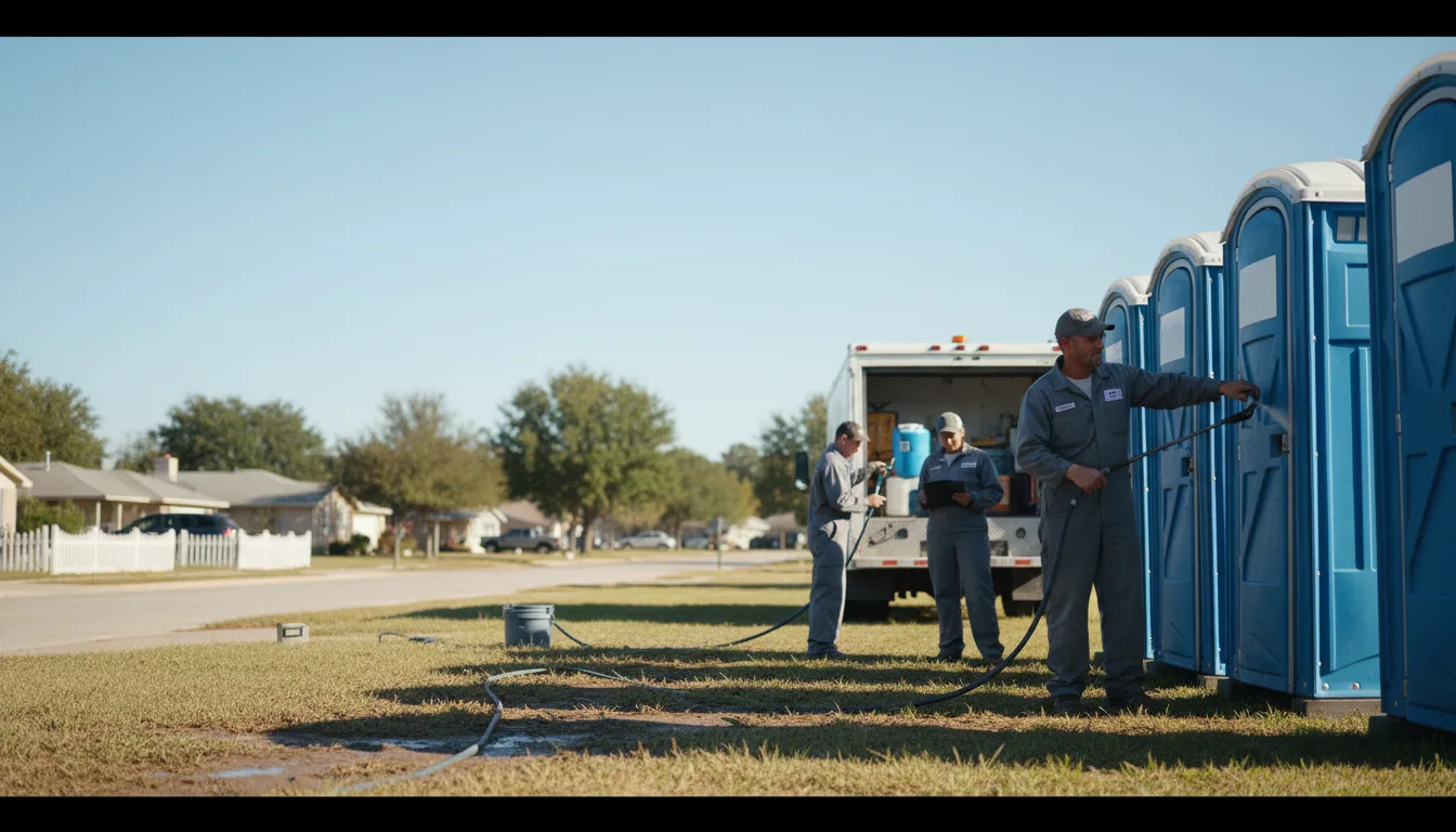 Long-Term Portable Toilet Rental in Guernsey, IA near me